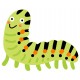Sticker coccinelle en vol