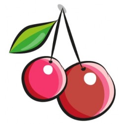 Sticker papillon en vol