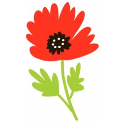 Sticker petite herbe deco