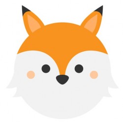 Sticker renard et prince