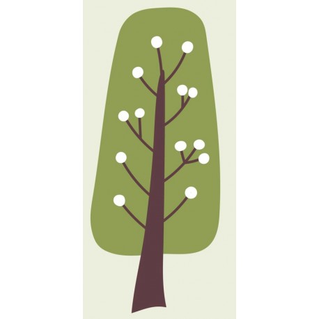 Sticker renard court