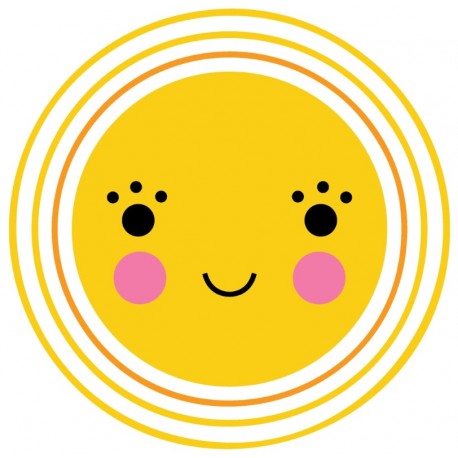 Sticker soleil mimi