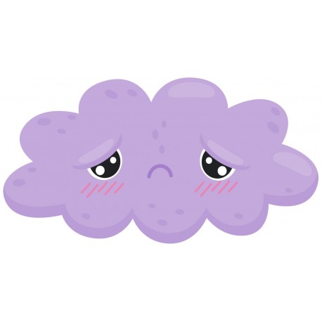 Sticker etoile filante happy