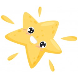 Sticker soleil a lunette