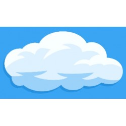 Sticker soleil malin