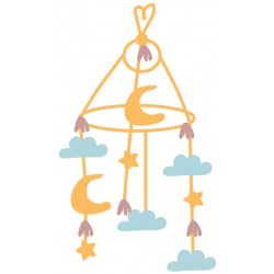 Sticker etoile timide