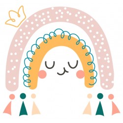 Sticker soleil de mille feux