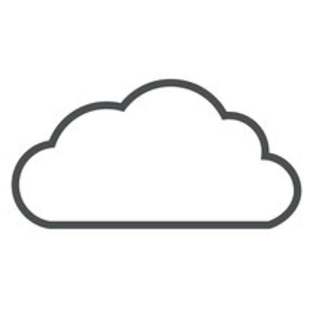 Sticker mural nuage