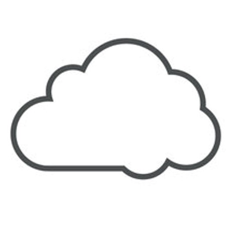 Sticker mural nuage