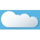 Sticker mural nuage ciel deco