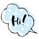 Sticker bulle nice