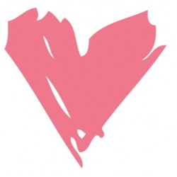 Sticker coeur griffe