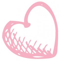 Sticker coeur presque plein