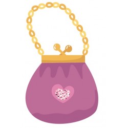 Sticker rouge a levres deco