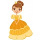 Sticker princesse blonde