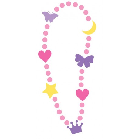 Sticker arc en ciel etoile