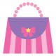 Sticker chateau fort princesse