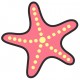 Sticker poisson volant
