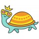 Sticker cailloux deco