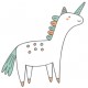 Sticker fee princesse