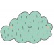 Sticker fee princesse en vole