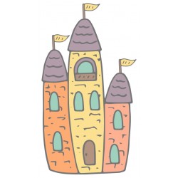 Sticker nuage pleure