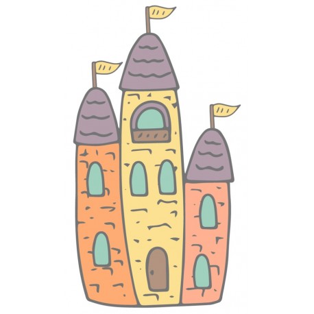 Sticker nuage pleure