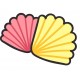 Sticker cheval princesse