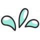 Sticker poisson fetrille