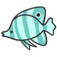 Sticker goutte eau