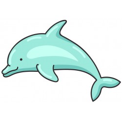 Sticker poisson eau
