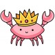 Sticker dauphin eau