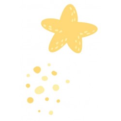 Sticker miroir princesse