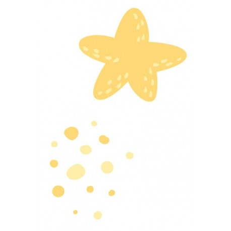 Sticker miroir princesse
