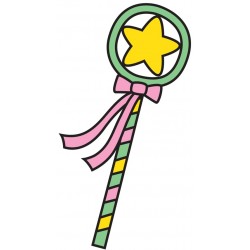 Sticker couronne licorne