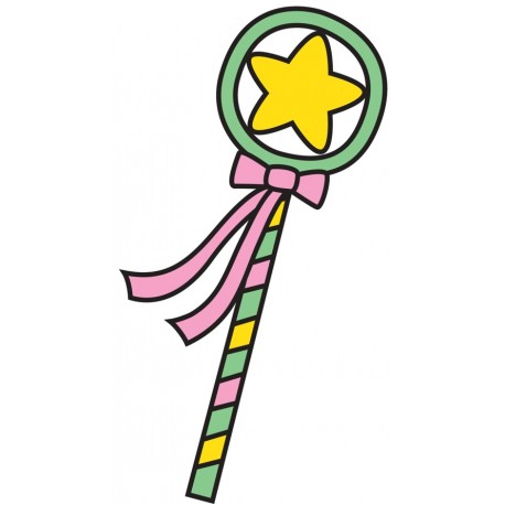 Sticker couronne licorne
