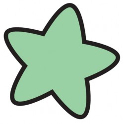 Sticker licorne dort nuage