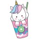 Sticker licorne debout