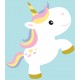 Sticker licorne patiente
