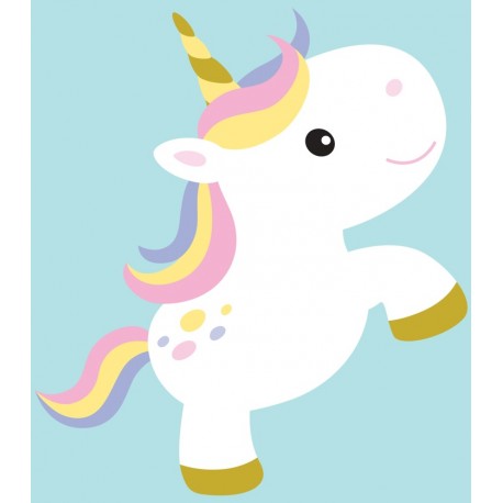Sticker licorne patiente