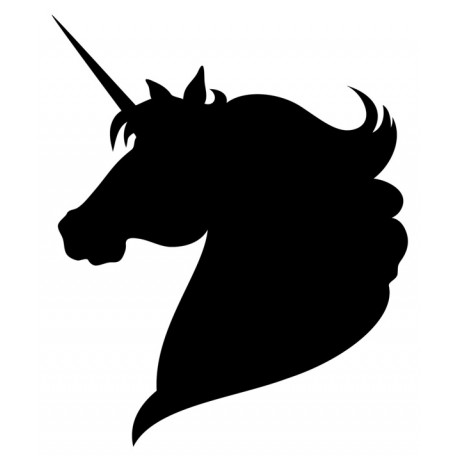Sticker licorne cabre