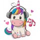 Sticker baguette princesse