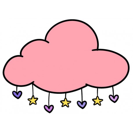 Sticker lunette forme coeur