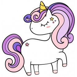 Sticker nuage etoiles