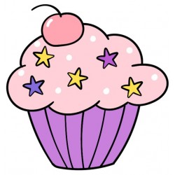 Sticker glace licorne