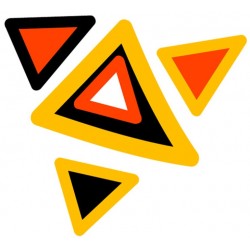 Sticker symbole afrique