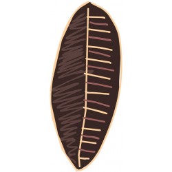 Sticker deco triangle