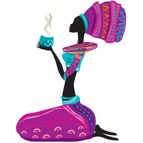 Sticker danseuse chante