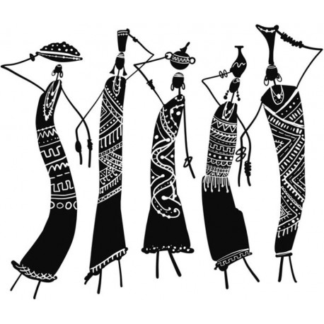 Sticker africain danse