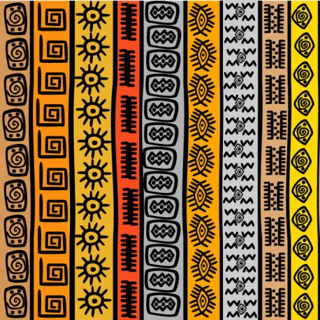 Sticker baobab paysage